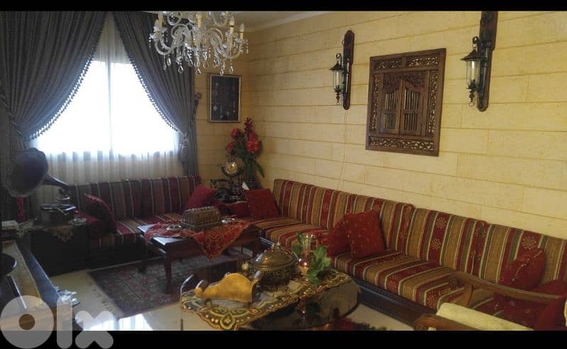 Arabesc sitting 7 seaters غرفه جلوس شرقيه عربيه من خشب الجوز 3