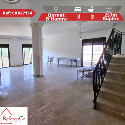 Duplex with view in Qornet El Hamra دوبلكس للبيع في قرنة الحمرا Duplex with view in Qornet El Hamra دوبلكس للبيع في قرنة الحمرا