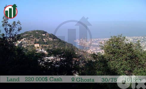 Land for Sale in Ghosta with Open sea View !!!