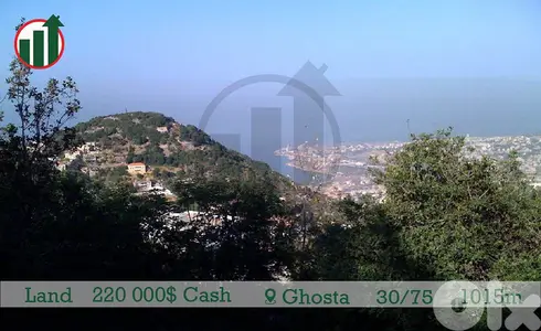 Land for Sale in Ghosta with Open sea View !!!