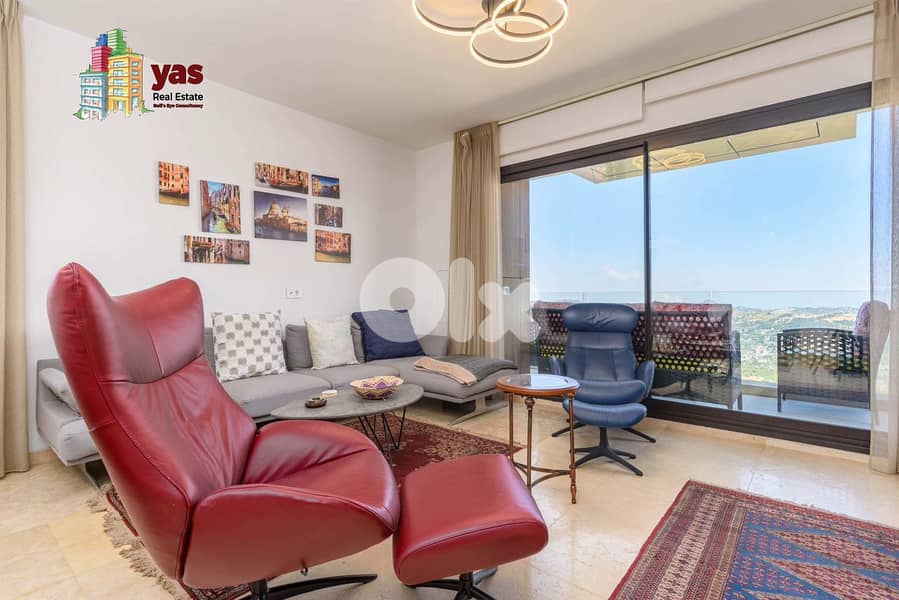 Faqra 180m2 | Furnished Chalet | Duplex | Panoramic View | Claasy | DA 8