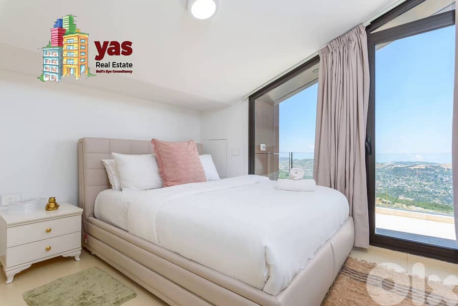 Faqra 180m2 | Furnished Chalet | Duplex | Panoramic View | Claasy | DA 3