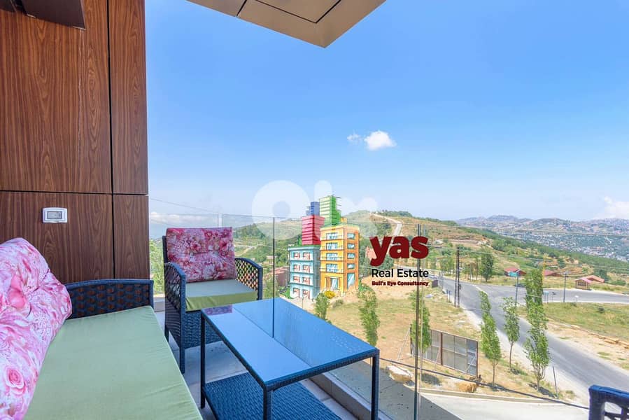 Faqra 180m2 | Furnished Chalet | Duplex | Panoramic View | Claasy | DA 4