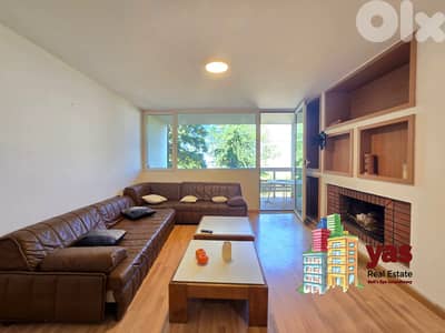 Faraya 110m2 | 40m2 Garden | Common Area | Furnished | View | DA/AA