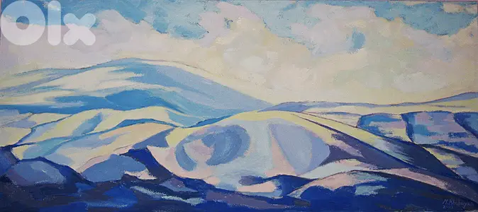 Original Oil Paintings - " Al Arz Mountains" Series Original Oil Paintings - " Al Arz Mountains" Series