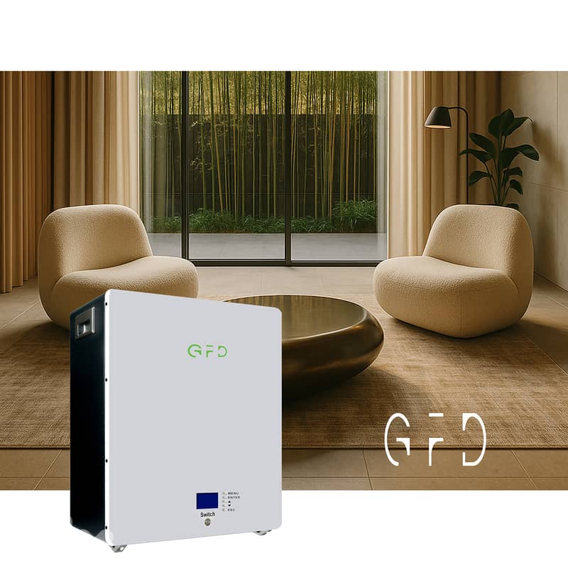 8kWh Long-Life Lithium Batteries for Indoors 0