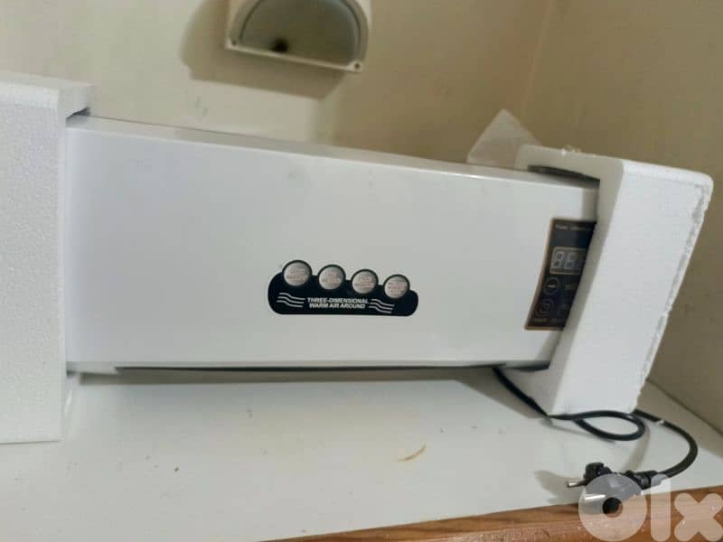 PTC wall mounted heater + mini folding washing machine 1