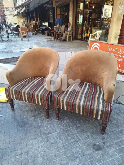 pair of armchairs