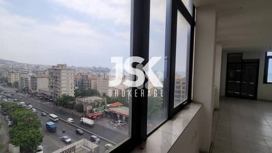 L18565-Office With Sea View For Sale On The Highway of Jounieh