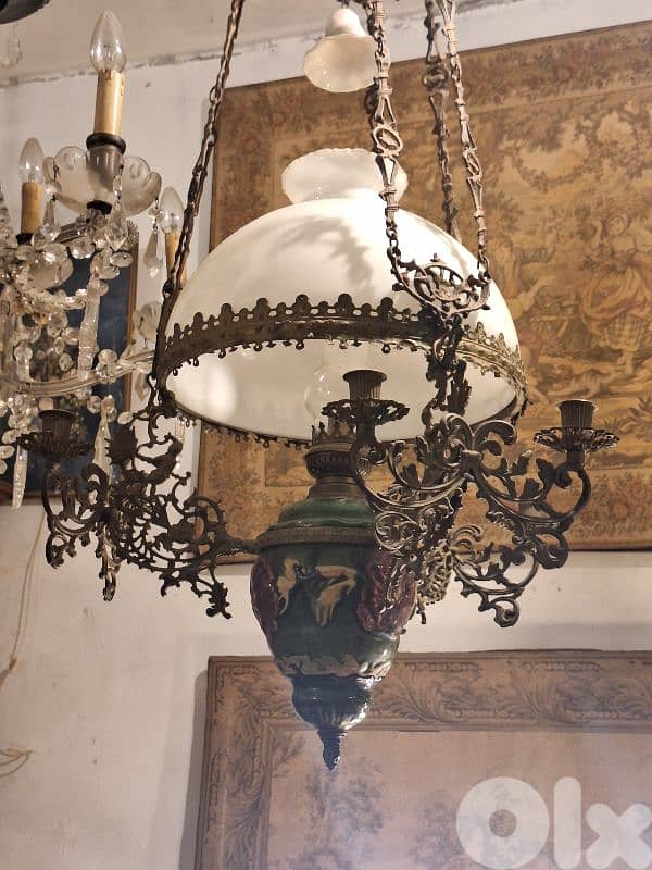 large pendul chandelier 4