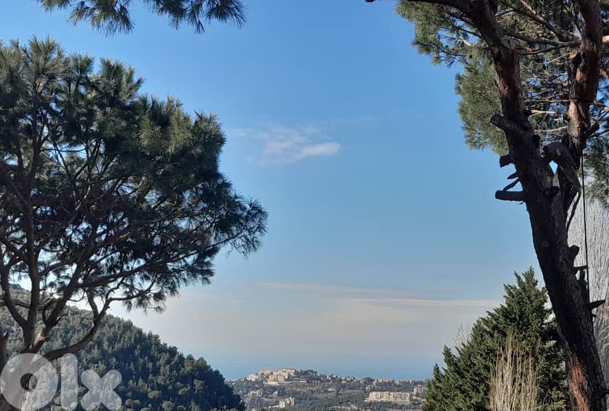 970 SQM Land in Mar Chaaya ,Metn Overlooking the Mountains & the Ocean 0