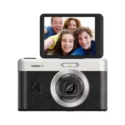 Kodak Pixpro C1 Digital Camera, Black