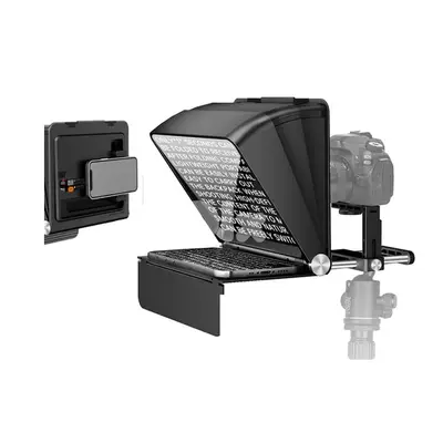 LENSGO TC7 II Foldable Teleprompter for Camera and Smartphone LENSGO TC7 II Foldable Teleprompter for Camera and Smartphone