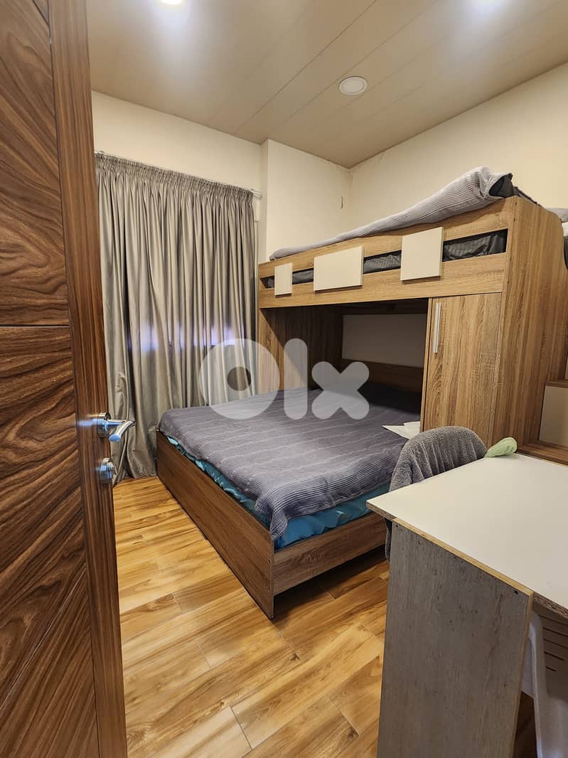 125 SQM Furnished Chalet in Zaarour, Metn with a Mountain View 4