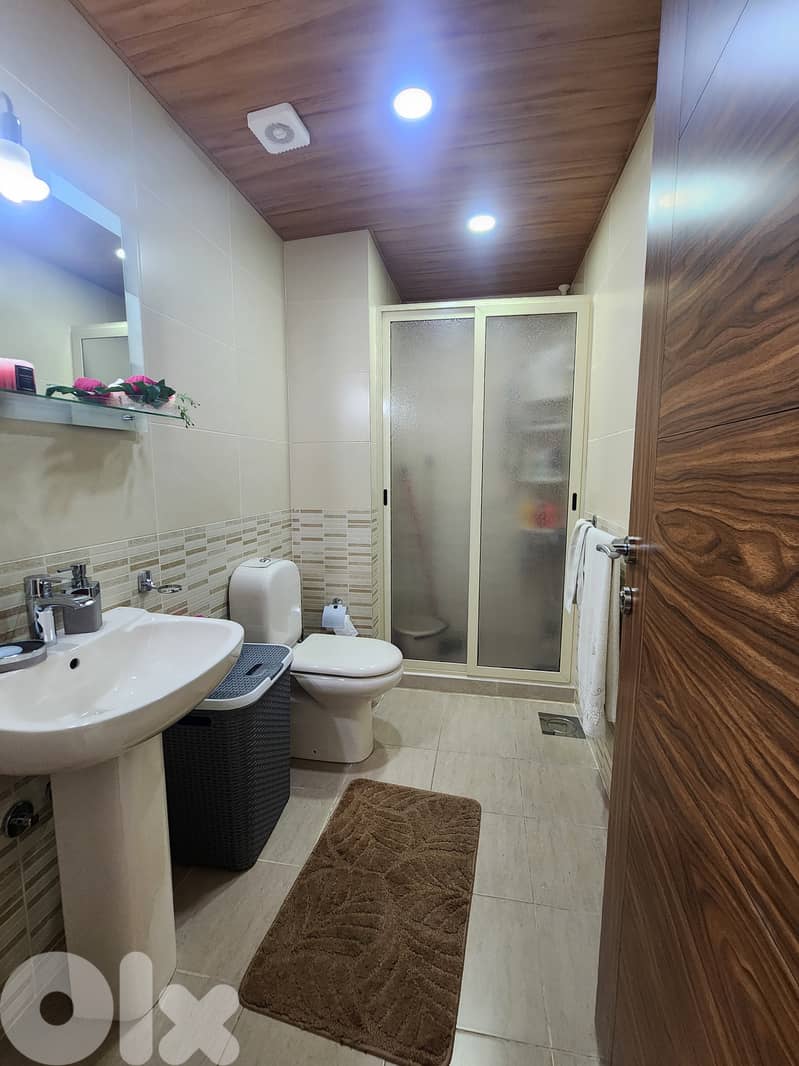 125 SQM Furnished Chalet in Zaarour, Metn with a Mountain View 8