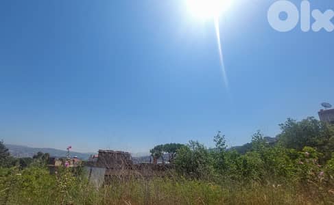 1,070 SQM Land in Beit Chabeb, Metn with a Breathtaking Mountain View