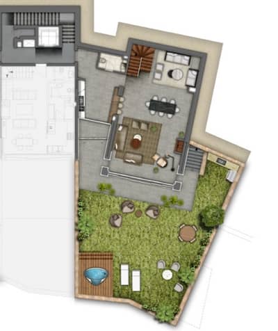 Chalet for sale in Faqra/ Under construction/ Garden/ Duplex