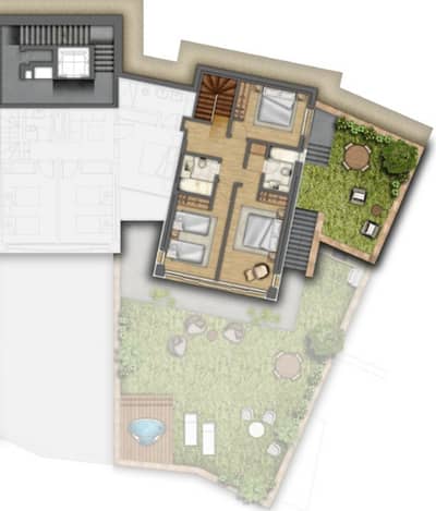 Chalet for sale in Faqra/ Under construction/ Garden/ Duplex