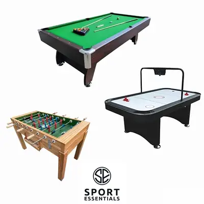 Billiard Pool Table, Air Hockey, Baby Foot ZAYN  Soccer Table