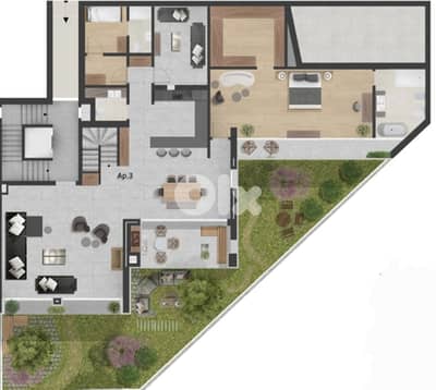 Chalet for sale in Faqra/ Under construction/ Garden/ Duplex