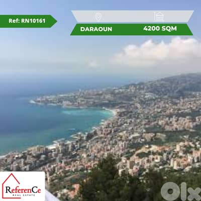 Catchy land for sale in Daraoun Harissa أرض جذابة للبيع في درعون حريصا