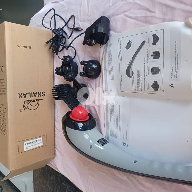 Cordless Handheld Massager with heat 1