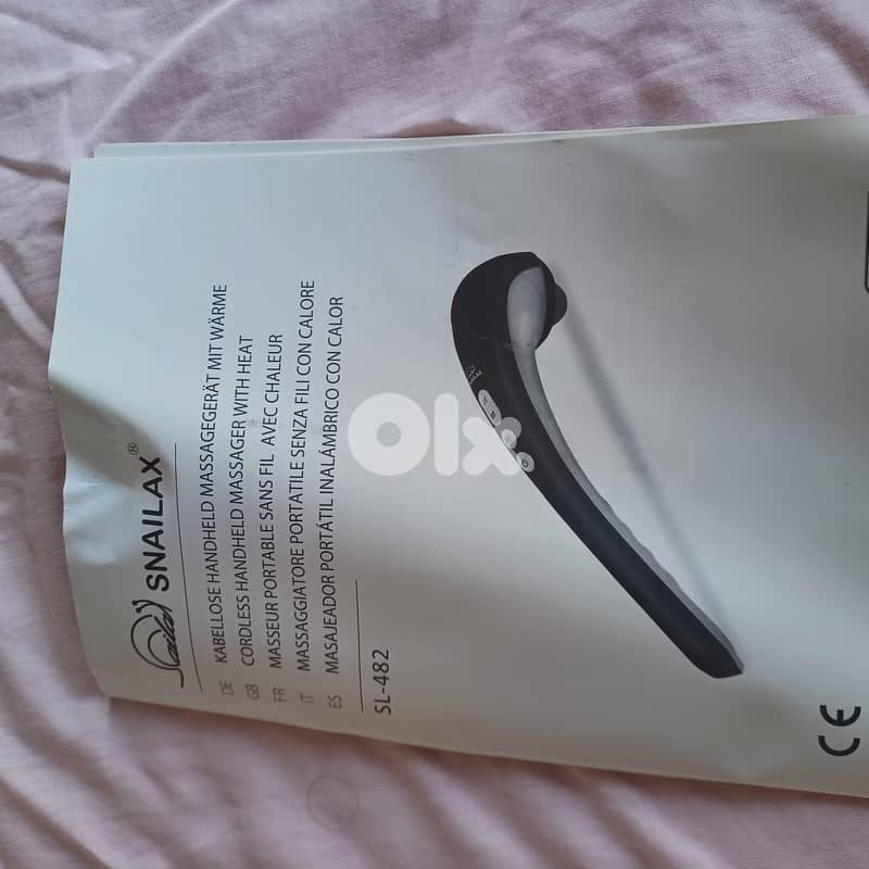 Cordless Handheld Massager with heat 4