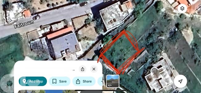 1210m land zone 35/75 Faitroun Mike Sport Ajaltoun Faraya Road