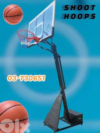 499$ movable basketball hoop (shoot slam dunk)