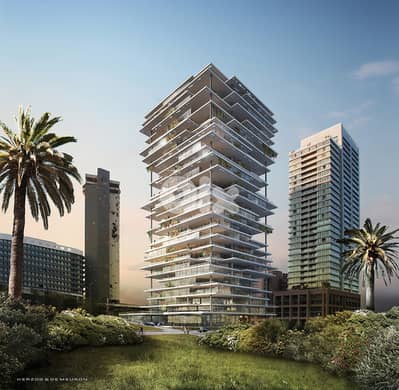 FULLY FURNISHED IN BEIRUT TERRACES / FULL SEA VIEW / 3 BEDROOMS / (CM)
