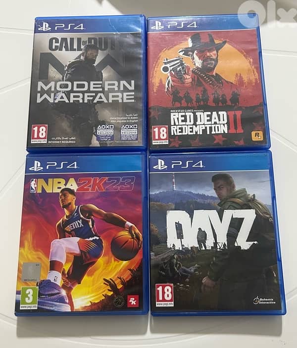 ps4 slim 1tb + 4cds 1