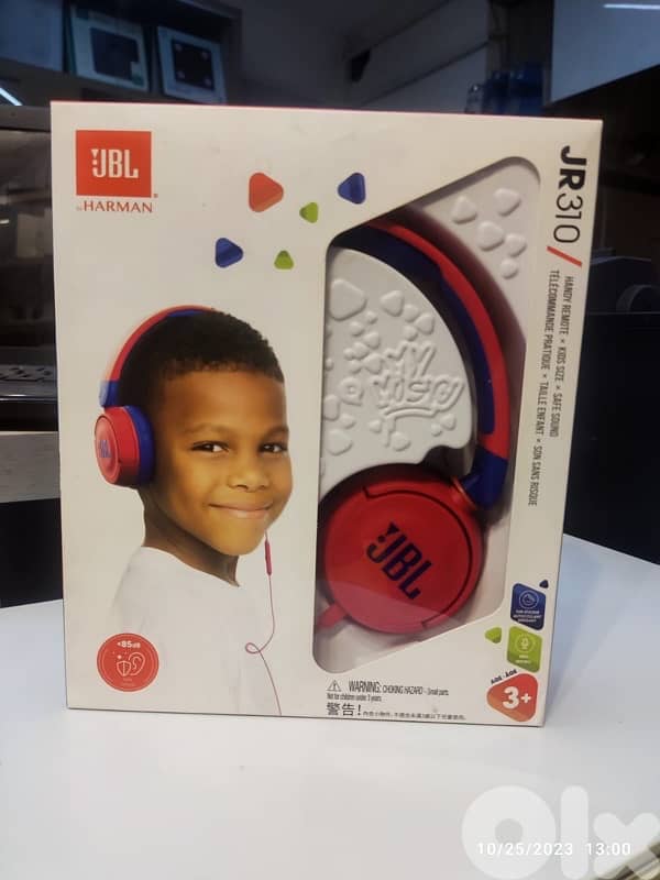 JBL JR 310 headset Red last 0