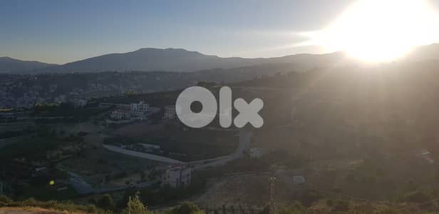 zahle land 1266 sqm, panoramic view of the city #6671