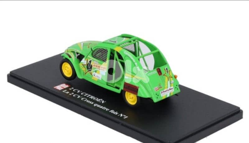 Citroën 2CV Cross Quarte Fois diecast car model 1;43 2