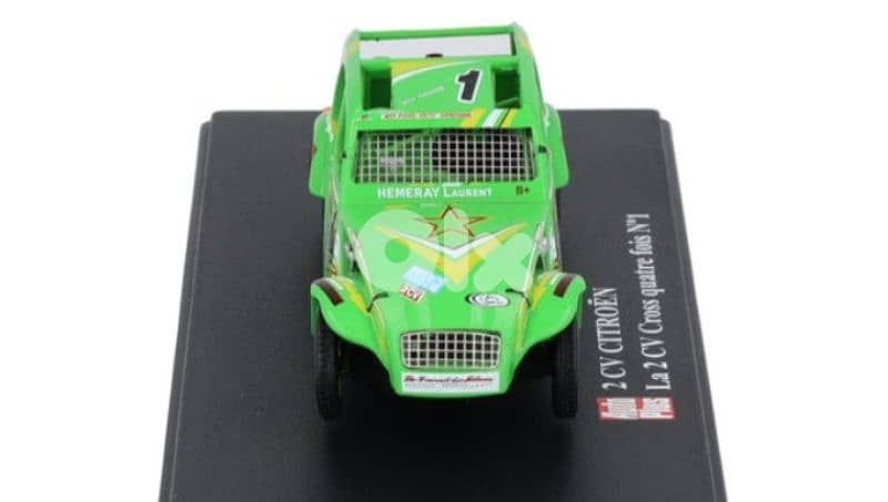 Citroën 2CV Cross Quarte Fois diecast car model 1;43 5