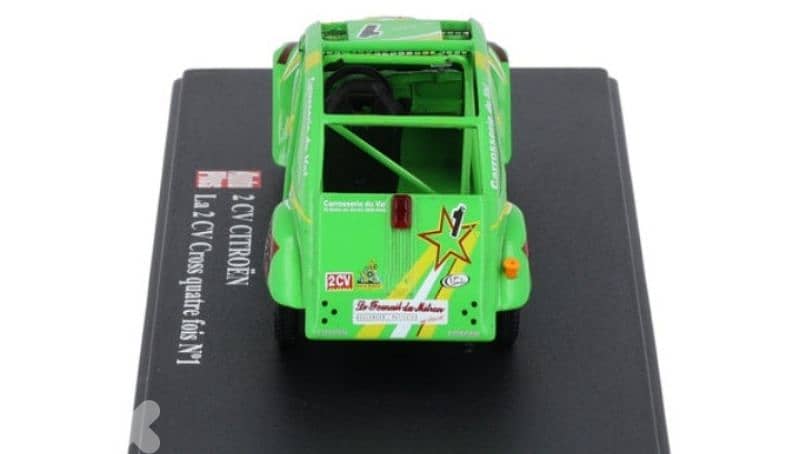 Citroën 2CV Cross Quarte Fois diecast car model 1;43 6