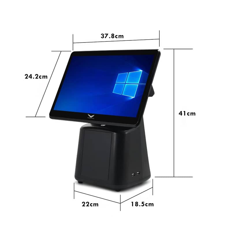 POS All In One Touch Screen + Free Software -Core I5/8GB Ram/128GB 0