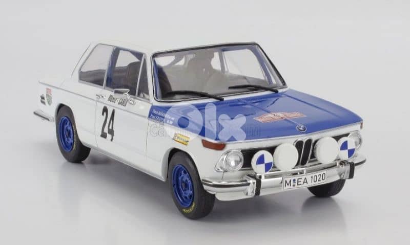 BMW 2002 ti (Rally Monte Carlo 1969) diecast car model 1;18 3