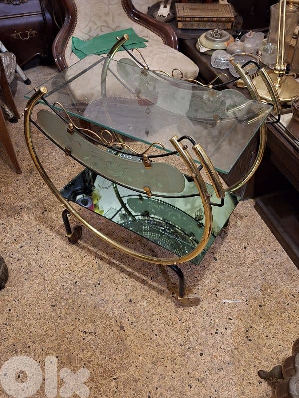 art nouveau trolley 0