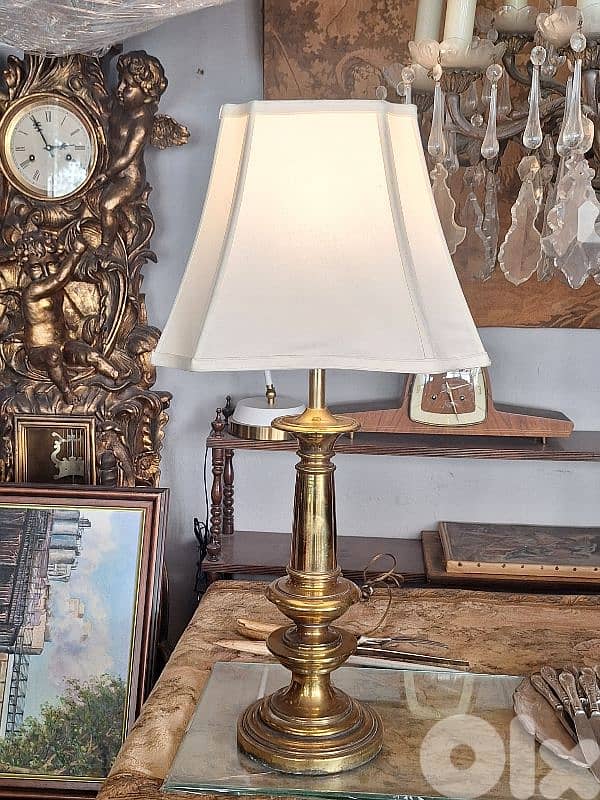 English brass lamp 0