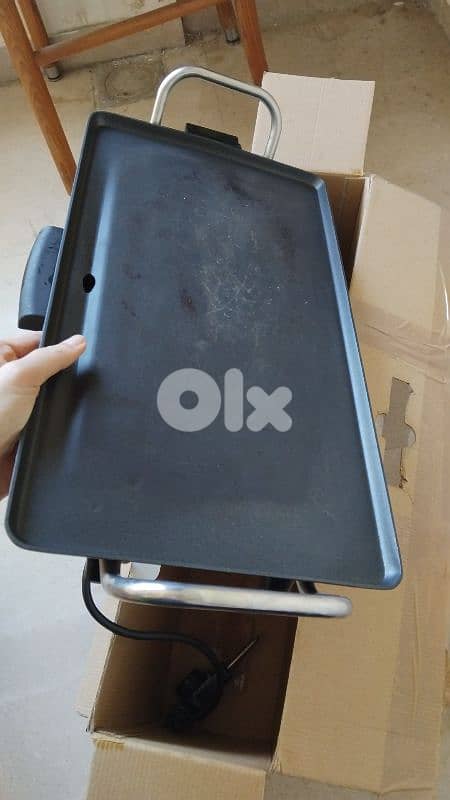 electric bbq barbecue table grill 1