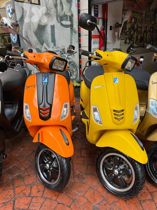 starting prices 1750$ to 2300$ vespas Vxl sxl 3 V tech 2025/24 okm 15