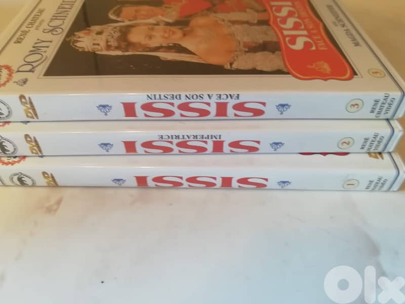 The Sissi collection Romy Schnider 3 DVDS set 1