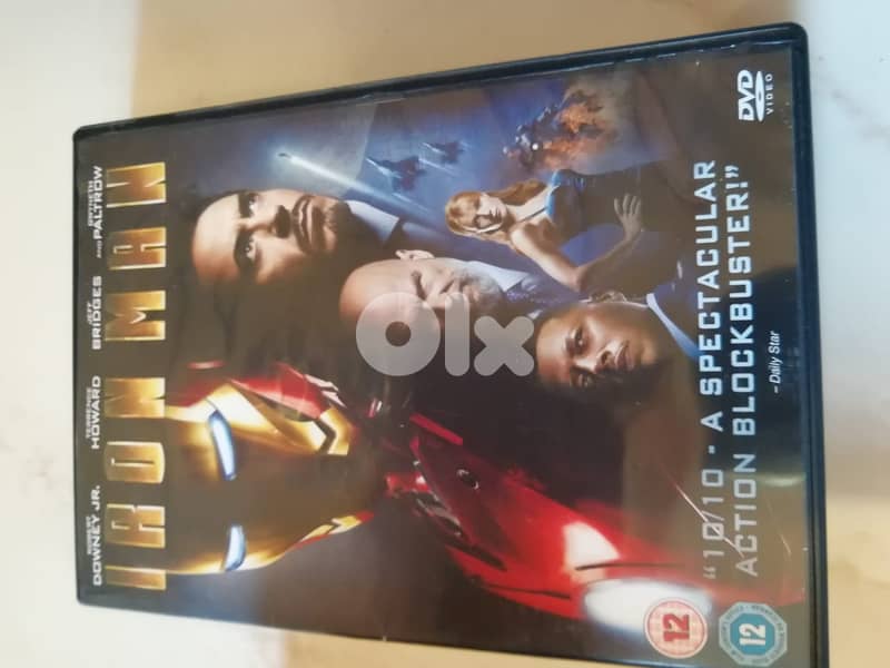 Iron man DVDs trilogy box set 1