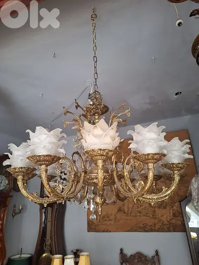 bronze antique chandelier