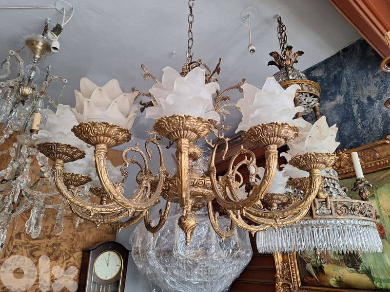 bronze antique chandelier 3