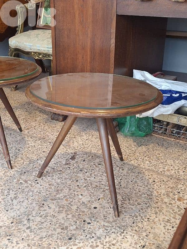 pair of 1950 tables 1