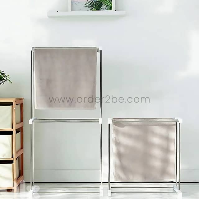 Compact 2-Tier Laundry Drying Rack – Space-Saving Airer for Towels 3