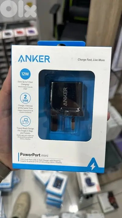 Anker powerport mini 12w dual port usb-a adapter last