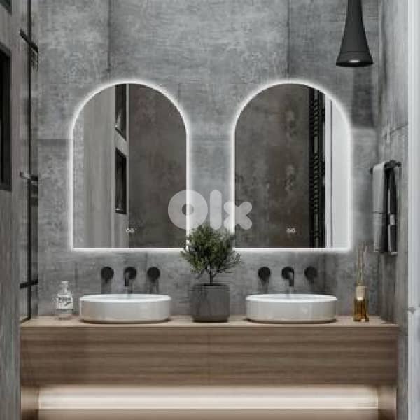 bath room mirrors different shapes 0